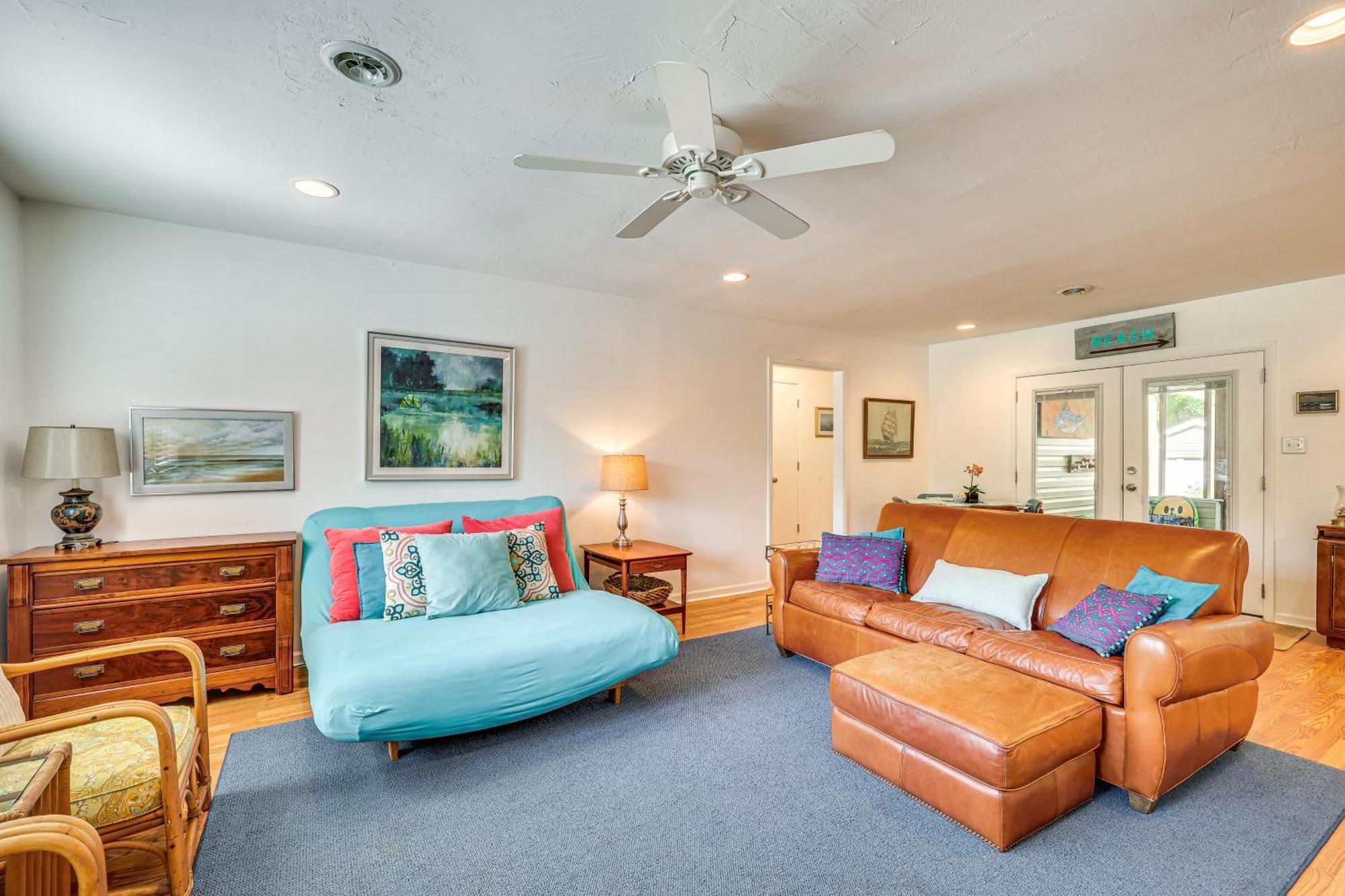 Oak Island Cottage Minutes To Long Beach! Luaran gambar